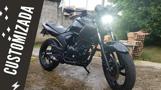 Fazer 250 customizada