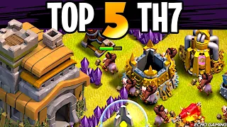 Top 5 Best TH7 Attacks Clash of Clans