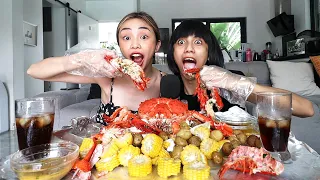 KING CRAB MUKBANG + CATCH UP WITH MAYMAY ENTRATA! | mimiyuuuh