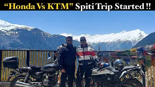 Spiti Bike Trip ke 1st day hi weather ne plan change kar diya | EP01 | Delhi to Kufri