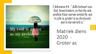 Matriekdiens (08-11-2020)