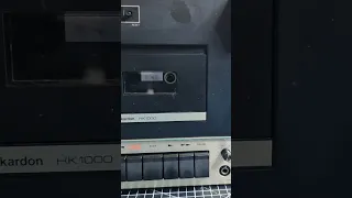 50 Year Old Tape Deck - Harman Kardon HK1000