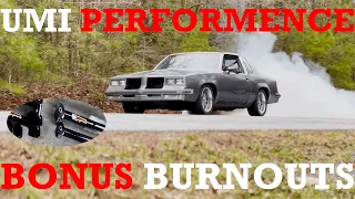 G-Body UMI Rear Suspension Install w/ Bonus Burnout