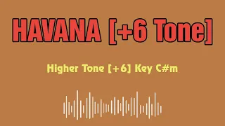 Camila Cabello, Young Thug Havana Karaoke 12 tones _ Higher tone +6 _ Key C#m