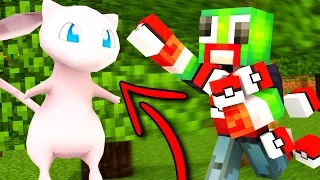 CATCHING MEW IN POKEMON GO! (MINECRAFT Pokemon Go)