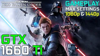 Star Wars Jedi: Fallen Order | GTX 1660 Ti + Ryzen 5 3600 | HIGH - EPIC Settings | 1080p - 1440p