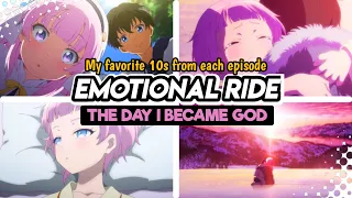 Discover the Best 10 Sec from Every Episode of 'The Day I Became a God' #anime