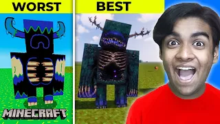 Worst vs Best Minecraft Graphics!