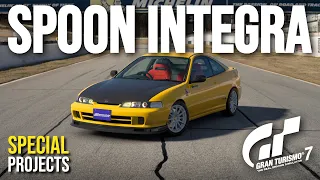 GT7 | Spoon Integra Type R (DC2) Build Tutorial | Special Projects