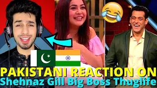 Pakistani Reaction on Shehnaz Gill Big Boss Thug Life moments | Reaction Champ