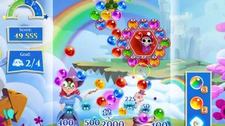 Bubble Witch 2 Saga Level 1785 with no booster & 6 bubbles left