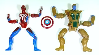 Assemble Toys ~ Spider-Man Vs Thanos ~ Avengers Superhero Toys