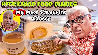 BEST PLACES FOR BREAKFAST IN HYDERABAD 😍😋🔥 | Hotel Grand, G Pulla Reddy Sweets | #foodvlog