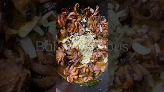 Baby Octopus #short #recipe #cooking #food #shorts #shortsvideo #yummy #youtubeshorts #foodie #new