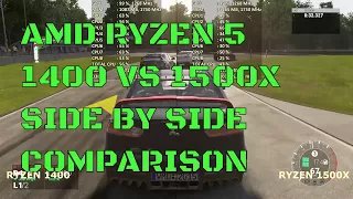 Ryzen 1500X Gaming Performance vs R5 1400 | 8MB vs 16 MB l3 cache | RX 570