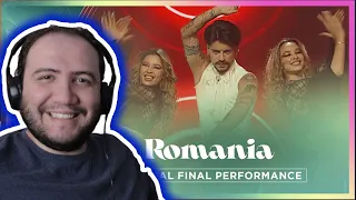 WRS Reaction - Llámame - Romania 🇷🇴 - National Final Performance - Eurovision 2022 - PAUL REACTS