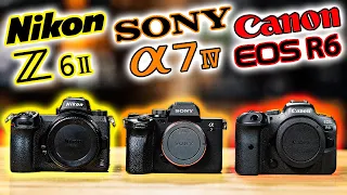 Canon EOS R6 vs Sony a7 IV vs Nikon Z6 II: Which Camera SHOULD You Buy? (2022)