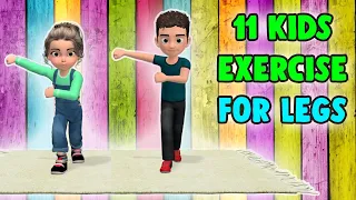 11 Fun Kids Exercises For Legs - Children Workout At Home