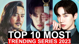 Top 10 Most Korean Trending TV Shows Right Now | Kdrama Series To Watch On Netflix, Disney Viki 2023