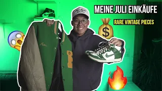 SELTENE VINTAGE DUNKS!!😱🔥 MEINE MONTHLY PICK UPS💎(JULI) // SACAI,LOWLIGHTSSTUDIOS &VINTAGE