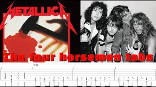 The four Horsemen tabs by Metallica | The Hellion