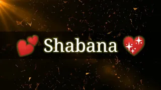Shabana Name Status || Shabana Whatsapp Status || Copyright Free Song Status