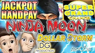 🚨 We Got the Rare Super Grand Chance JACKPOT HANDPAY Dollar Storm Ninja Moon #jackpot #slot #game