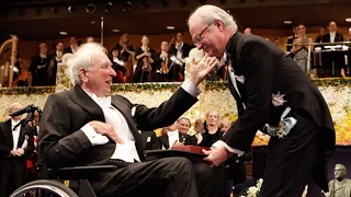 Tomas Tranströmer receives his Nobel Prize