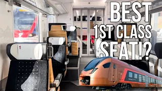 BEST 1st CLASS on regional train in Switzerland!? | SOB Treno Gottardo | Tenero - Göschenen