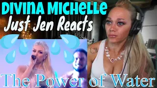 Davina Michelle The Power of Water Eurovision 2021 REACTION | Just Jen Reacts | Divina Michelle ❤