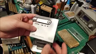 Let's Fix: Sony MZ-N10 Minidisc Recorder Battery Replacement