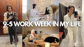 9-5 WORK WEEK IN MY LIFE: 5am gym morning routine, work from home day & staying healthy