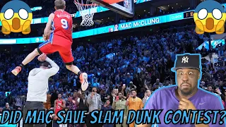 First Time WATCHING Every Mac McClung Dunk in the 2023 NBA Dunk Contest REACTION