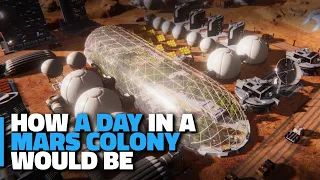 How a Day on a Mars Colony goes!