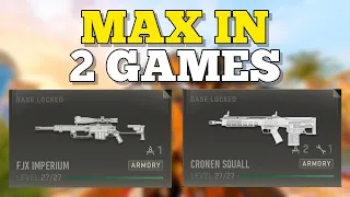 Max Any Gun in 2 GAMES! ( Fastest Weapon XP In Modern Warfare 2 & Warzone 2 )