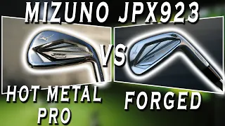 Mizuno JPX923 Forged vs JPX923 Hot Metal Pro