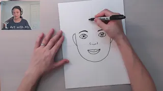 How to Draw... a Self-Portrait (for Young Kids)