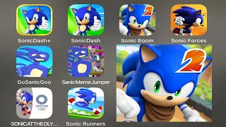 Sonic Dash 2 Sonic Boom Live Gameplay / Walkthrough - Episode 1 - Game for iOS and Android