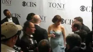 Tonys 2010: Denzel Washington and Catherine Zeta-Jones Back Stage