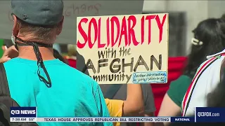 Seattle rally demands US not abandon Afghan allies | Q13 FOX Seattle