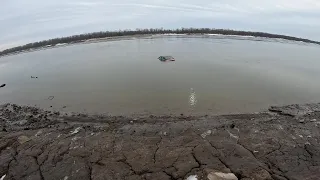 CAR FISHING IN THE MISSISSIPPI RIVER!! NEW NISSAN SENTRA SUBMARINE!!