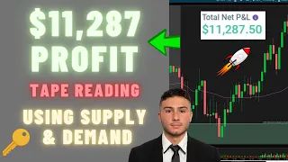 $11,287 Profit Trading Futures Using Supply & Demand Zones /ES $SPY