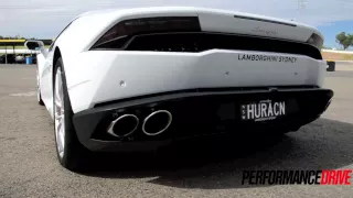 Lamborghini Huracan 610-4 engine rev up
