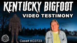 This Sweet Lady Saw a Bigfoot Twice in Kentucky! #bigfoot #kentucky #cryptids #scary #shorts #fyp