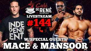 MACE & MANSOOR Join Café De René | LIVESTREAM #144