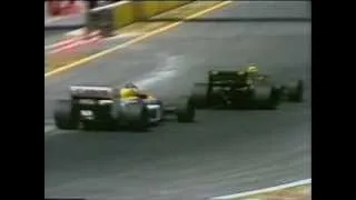 Ayrton Senna vs Nigel Mansell 1986 - Jerez de la Frontera - Spanish GP