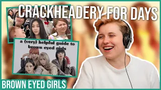 REACTION to BROWN EYED GIRLS - A (VERY) HELPFUL GUIDE & FUNNY MOMENTS COMPILATION