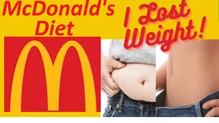I lost weight on McDonalds food for a week! Here is how much weight I lost!