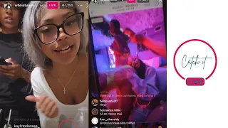 Nayah, Brooklynn and Armani on live (what happened on the twitch live)