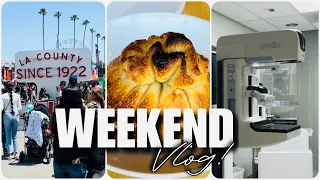 WEEKEND VLOG (Ep62): LA County Fair + Deep Clean + Mammogram + Dinner Date + More! | Shenita Moore